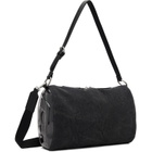 Diesel Black Load-D-Shoulder Transparent Oval D Bag
