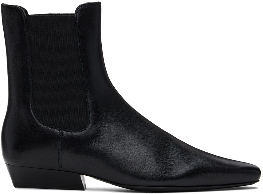 Staud Black Wally Chelsea Boots