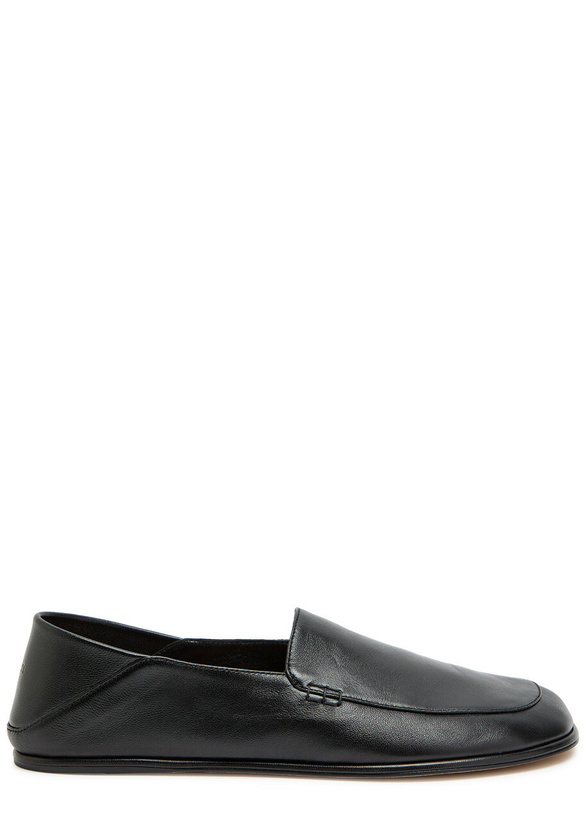 Photo: Calvin Klein Vela Leather Loafers Black