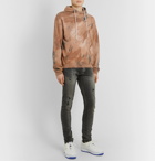 John Elliott - Tie-Dyed Loopback Cotton-Jersey Hoodie - Brown