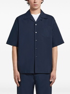 Marni Blue Virgin-Wool Shirt