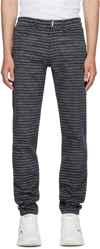 Photo: Givenchy Gray Printed Trousers