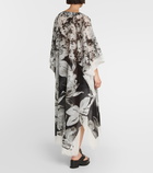 Dries Van Noten Printed cotton kaftan