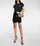 Balmain - Mini canvas crossbody bag