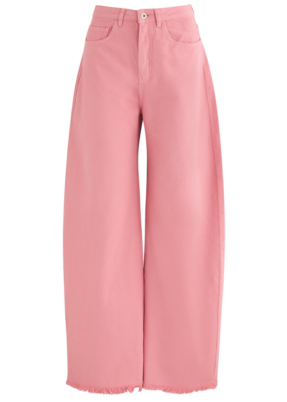 Marques' Almeida Barrel-leg Jeans Pink
