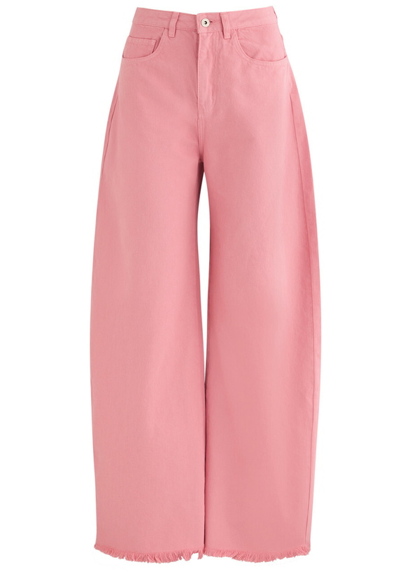 Photo: Marques' Almeida Barrel-leg Jeans Pink