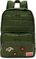 Kenzo Khaki Jungle Backpack