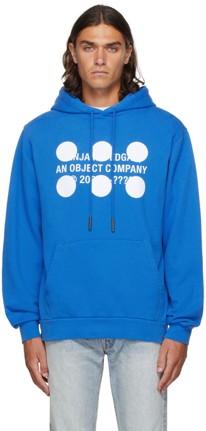 Benjamin Edgar Blue Dot Logo Hoodie