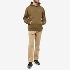 Billionaire Boys Club Men's Small Arch Logo Popover Hoody in Olive