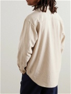 NN07 - Adwin 5397 Linen and Cotton-Blend Overshirt - Neutrals