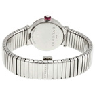 Bvlgari LVCEA Tubogas Quartz Diamond Black Dial Ladies Watch 102951