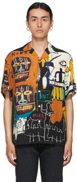 WACKO MARIA Multicolor Jean-Michel Basquiat Edition 'Guilty Parties' Short Sleeve Shirt