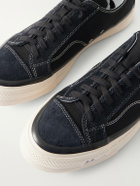 Visvim - Nolan Suede-Trimmed Canvas Sneakers - Black