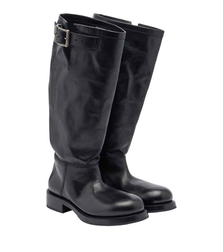 Photo: Balenciaga Leather biker boots
