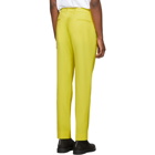 424 Yellow Wool Trousers
