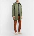 Mackintosh - Bonded-Cotton Hooded Raincoat - Green