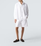 Saman Amel Linen overshirt