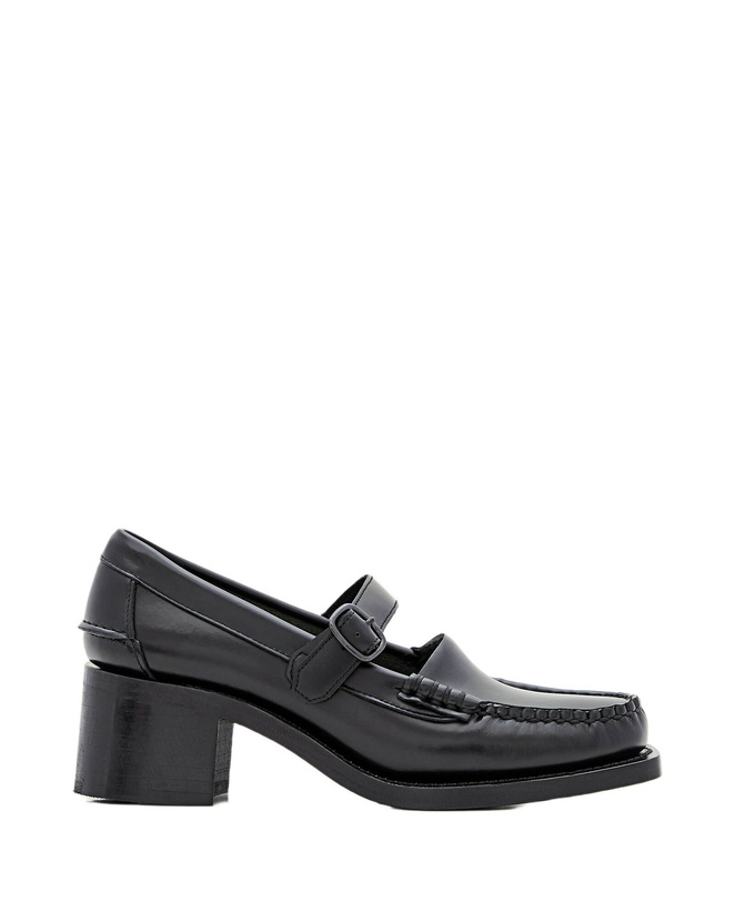 Photo: Hereu 50mm Blanquer Leather Mary Jane Loafers