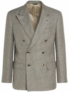LORO PIANA - Milano Linen Double Breasted Jacket