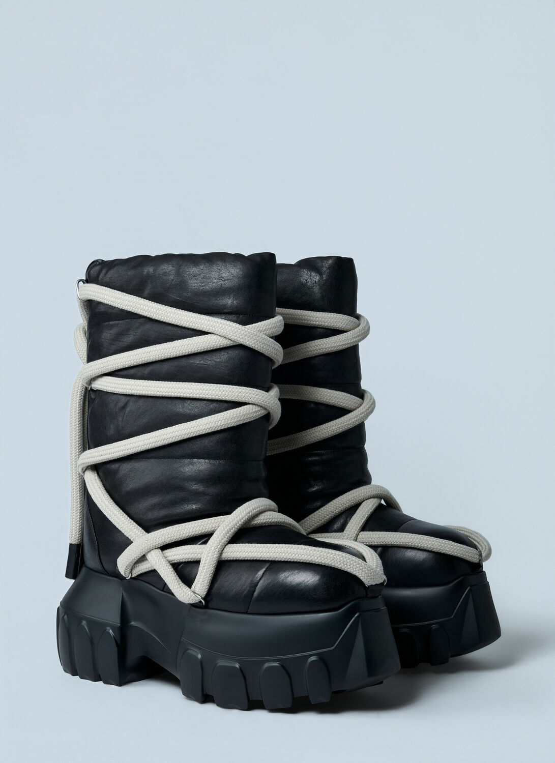 Rick Owens Lunar Mega Tractor Boots Rick Owens