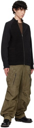 DEVOA Khaki Utility Cargo Pants