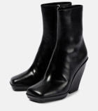 Khaite - Morgan leather ankle boots