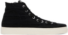 Undercoverism Black Distressed Sneakers