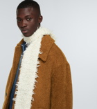 Dries Van Noten - Faux shearling coat