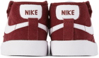 Nike Baby Burgundy Suede Blazer Mid '77 Sneakers
