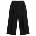 Anglan Men's Valley Tuck Trousers in Black