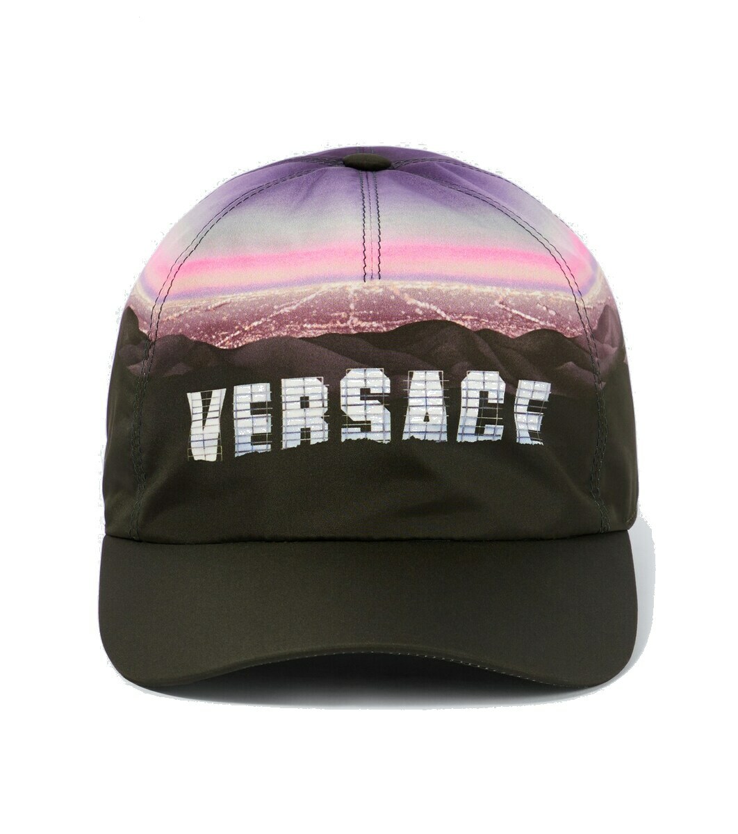 Versace Versace Hills printed cap Versace