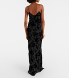Rodarte Devoré floral velvet gown