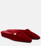 Herbert Levine Sleep On It velvet mules