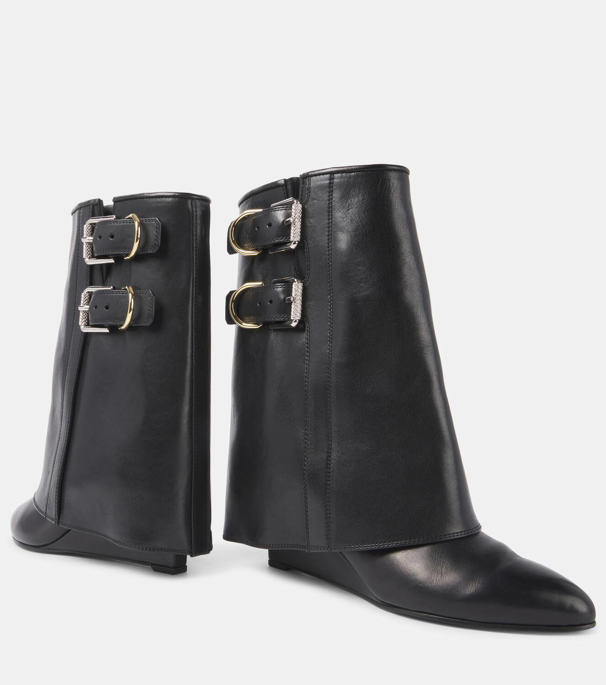 Mens Givenchy Cracked Leather pointed toe ankle boots size size US 9 EU 42 Givenchy Storm leather ankle boots Givenchy main image 3