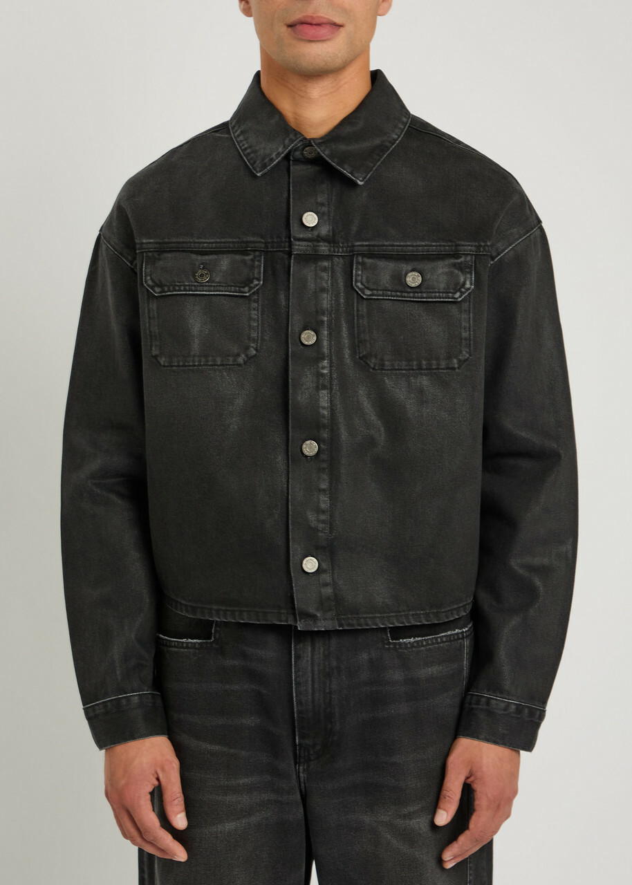 Won Hundred Syon Denim Overshirt Grey