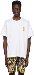 Versace Jeans Couture White Bonded T-Shirt