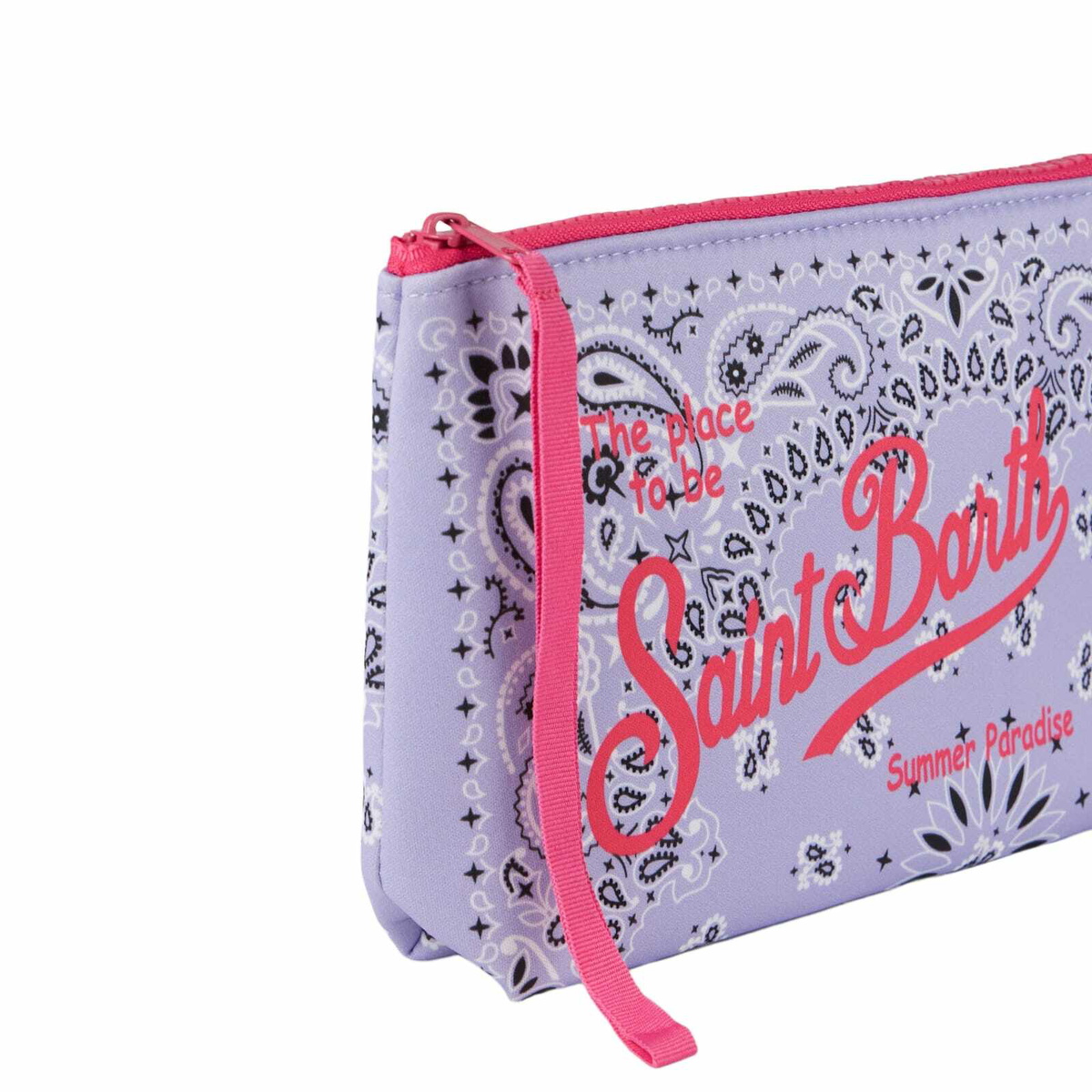 MC2 Saint Barth Aline Lilac Bandanna Scuba Pochette