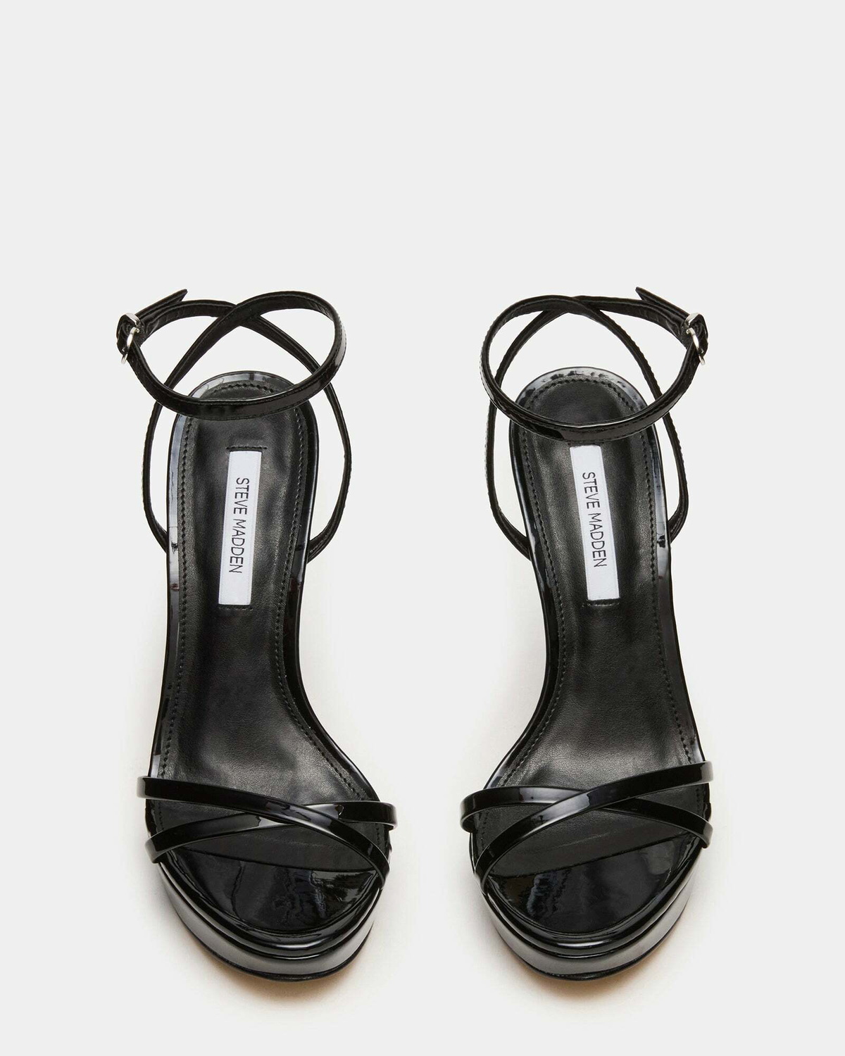 Steve Madden Juni Heels in Black Patent
