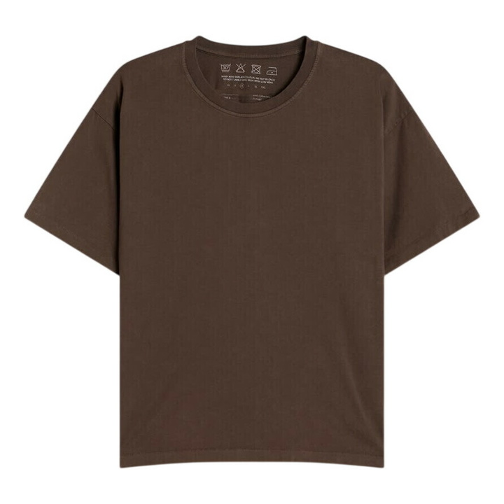 Photo: mfpen Men's Washed New T-Shirt in Washed Brown