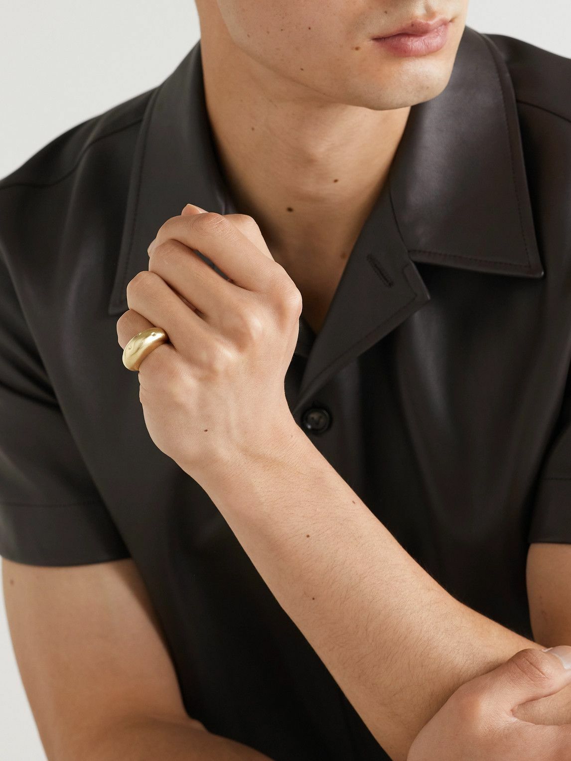 Lauren Rubinski - Gold Signet Ring