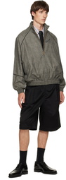WILLY CHAVARRIA Gray Ruff Rider Track Jacket