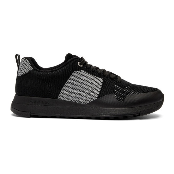 Photo: PS by Paul Smith Black Rappid MS2 Sneakers