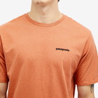 Patagonia Men's P-6 Logo Responsibili-T-Shirt in Redtail Rust