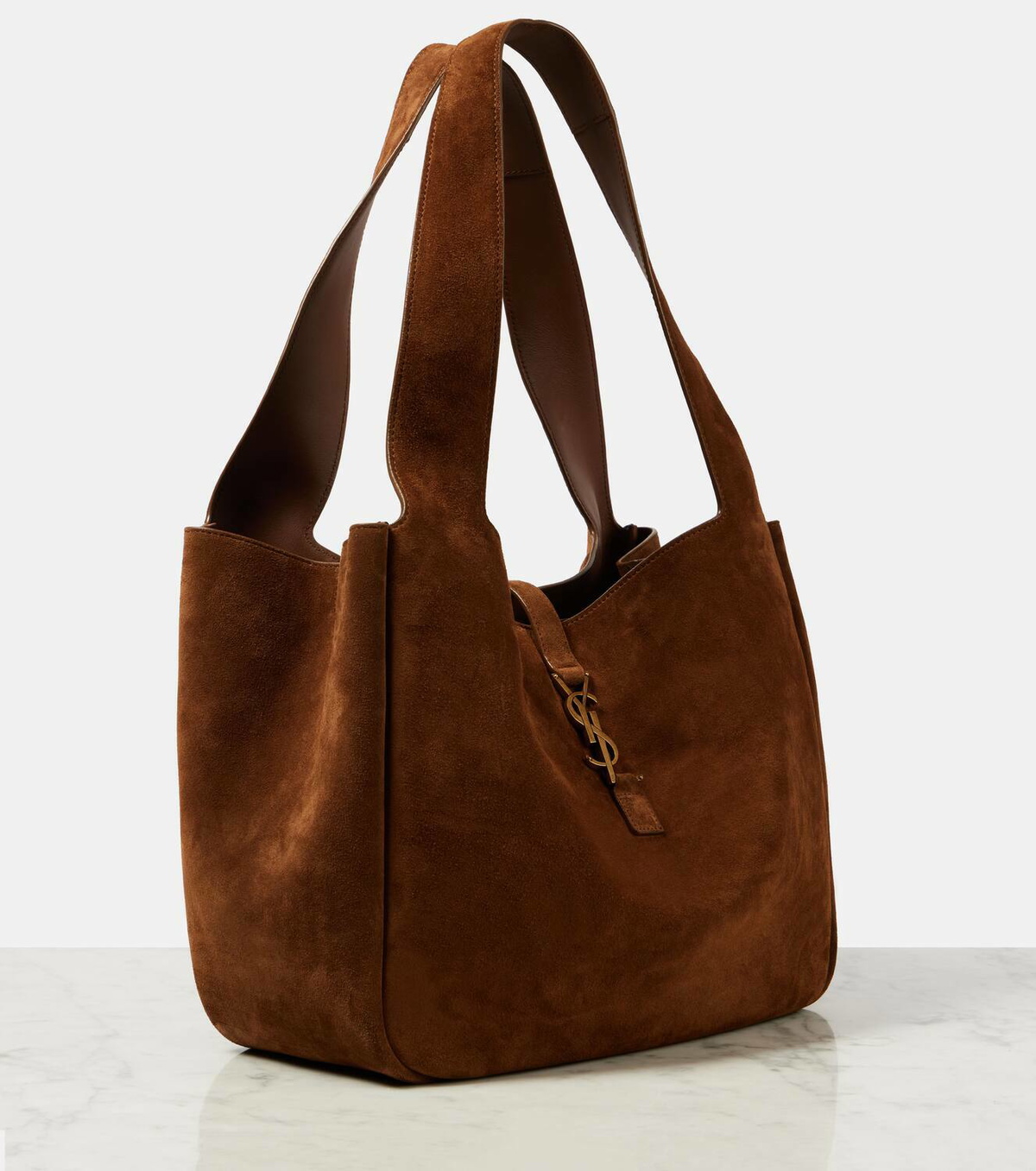 Saint Laurent Bea Large suede tote bag Saint Laurent