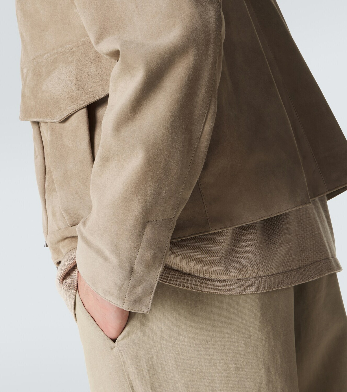 Stòffa Suede jacket
