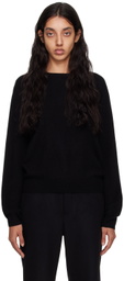 Frenckenberger Black Mini R-Neck Sweater