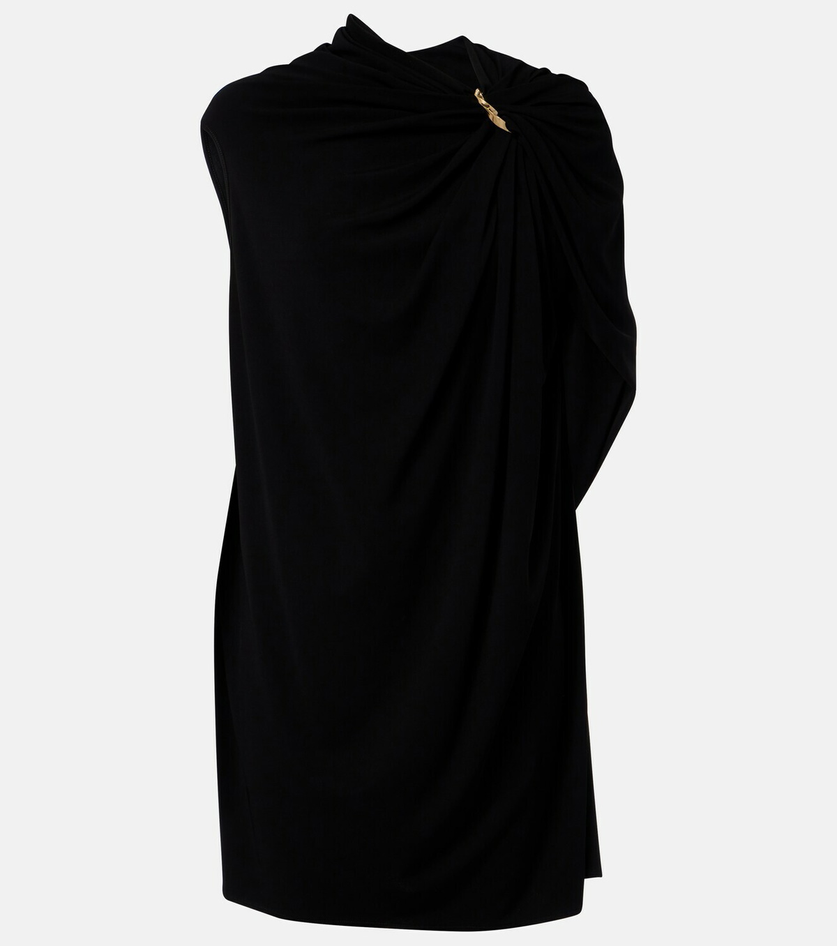 Sportmax Draped crêpe minidress