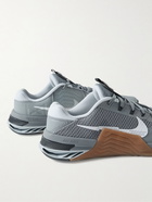 Nike Training - Metcon 7 Rubber-Trimmed Mesh Sneakers - Gray