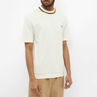 Fred Perry Men's Pique T-Shirt in Ecru