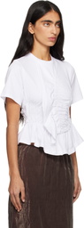 Cecilie Bahnsen White Ace T-shirt